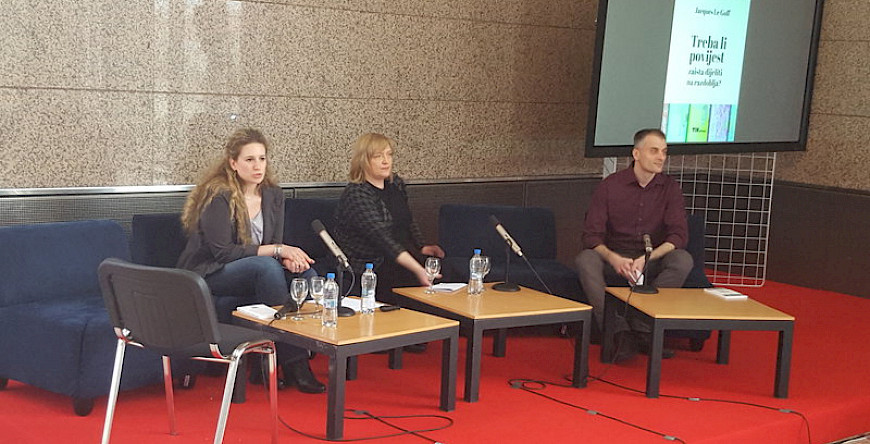 Predstavili smo novu knjigu Jacquesa Le Goffa u Nacionalnoj i sveučilišnoj knjižnici