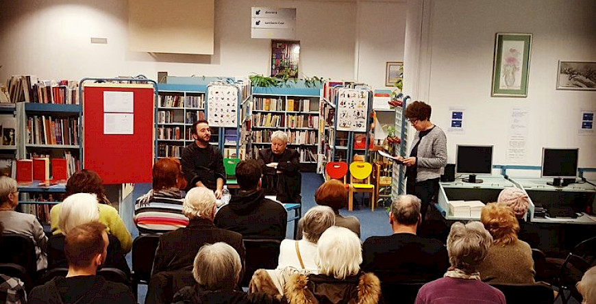 Presentation of Slobodan Šnajder's novel in City Library in Sraglišće