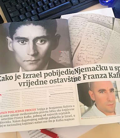 Interview with Benjamin Balint in Nacional