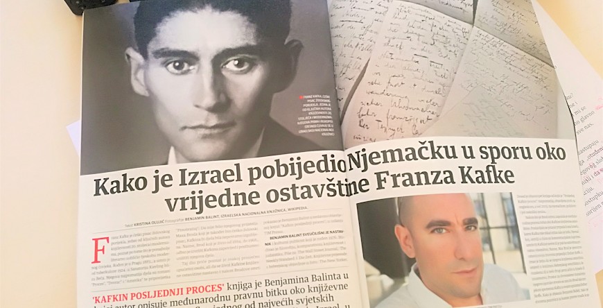 Interview with Benjamin Balint in Nacional