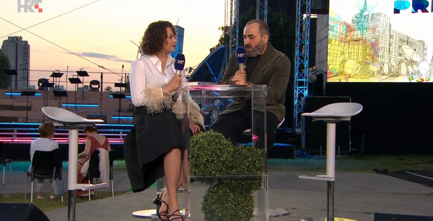 Costica Bradatan on the sunny side of Prisavlje