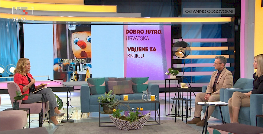 Lars Svendsen's “Philosophy of Lying” in “Dobro jutro, Hrvatska”