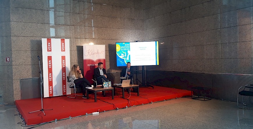 The book "Sovietistan" promoted on Kliofest