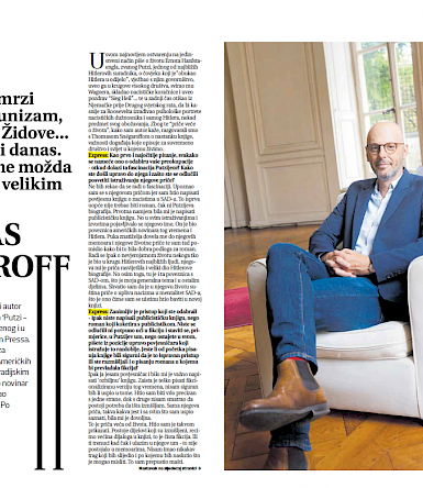 „A novel that flirts with non-fiction“