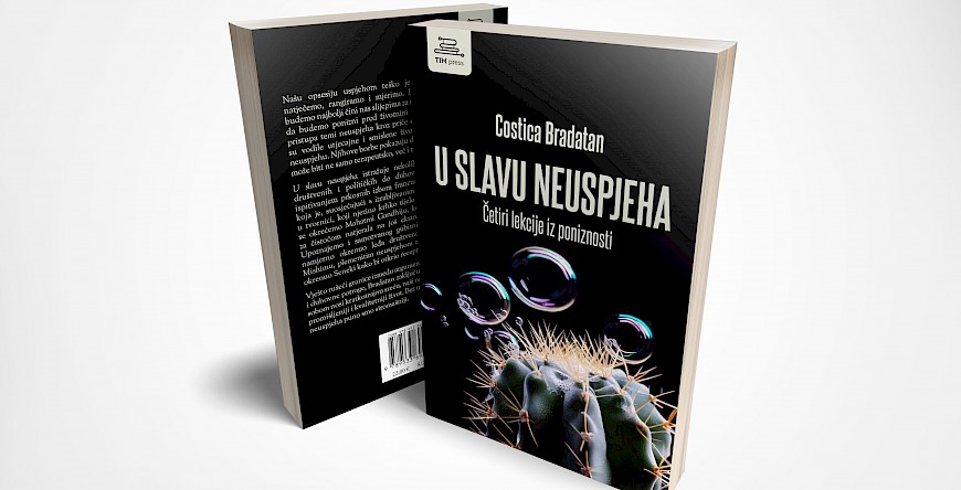Novi naslov u prodaji – „U slavu neuspjeha. Četiri lekcije iz poniznosti“