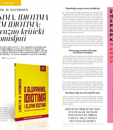 O glupanima, idiotima i glupim idiotima u časopisu „Zaposlena“